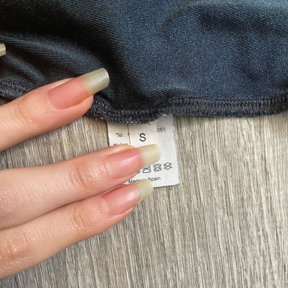 SOLD!!! Yumiko Leotard - Antique Rose and Titanium Sofiane, Size S - Picture 10 of 10